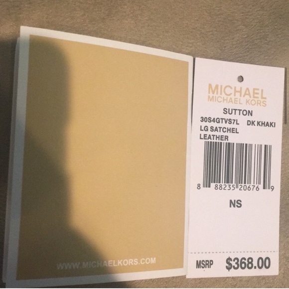 Michael Kors Large Sutton Bag Tan/Taupe - Picture 4 of 6